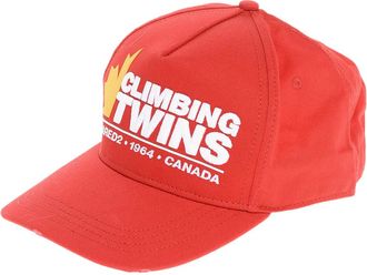 Dsquared2 Baseballpet met logo van de Climbing Twins