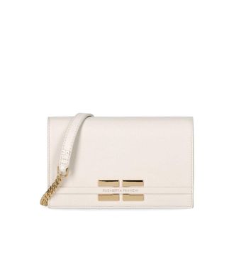 Elisabetta Franchi BORSA A TRACOLLA CON LOGO BURRO ELISABETTA FRANCHI