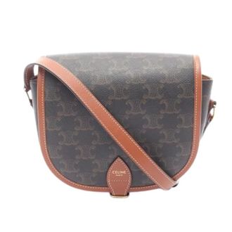 Celine Pre-owned Cross Body Bags, female, Brown, Size: ONE SIZE Pre-owned Vintage Shoulder Bag