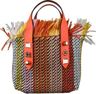 Christian Louboutin Frangibus Small Tote - Dames - Handtassen - Veelkleurig - ONE Size - Leer - Tassen