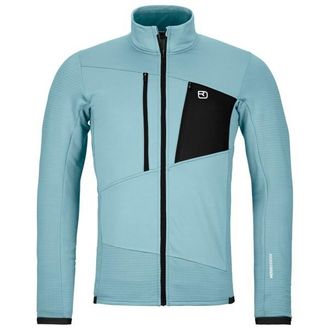 Ortovox Fleece Grid Jacket Fleecejacke f&uuml;r Herren | t&uuml;rkis