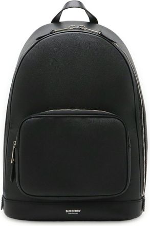 Burberry Black Leather Backpack (Pre-Owned)