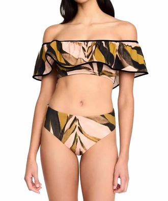 Marie Oliver Tropical Sand Emily Top In Multi