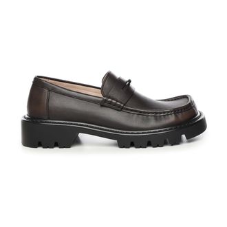 Loewe Loafers - male - Loewe - Loafers - Brown - 9 UK - Shoes