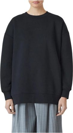 Closed Oversized Sweater met Ronde Hals - Dames - Sweatshirts - Zwart - XS - Hoodies & sweatvesten