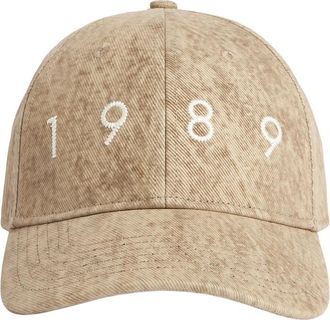 1989 STUDIO Zonneklep Hoed Stijlvolle Mode Accessoire - Heren - Petten - Beige - ONE Size - Accessoires