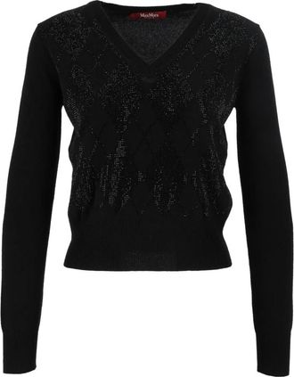 Max Mara Top de punto sin mangas Liuti - Knitwear - Mujer - Negro - XL