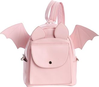 Banned Apparel Waverley Pink Alternative Gothic Bat Wing Backpack
