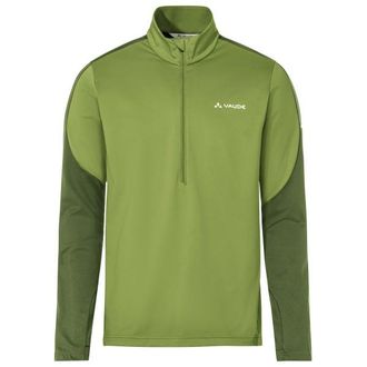 Vaude Livigno Halfzip II Fleecepullover f&uuml;r Herren | gr&uuml;n