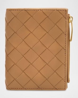 Bottega Veneta Small Bifold Zip Wallet