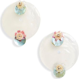 Isshī Luminary Mismatched Earrings in Ghost at Nordstrom