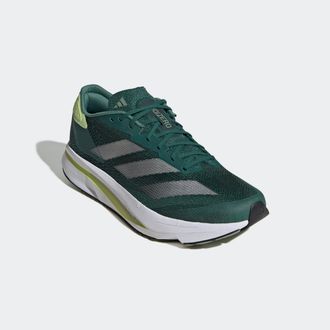 adidas Laufschuh ADIDAS PERFORMANCE ADIZERO SL2, Herren, Gr. 42,5, silber (collegiate gr&uuml;n, silber metallic, pulse lime), Synthetik, Textil, Schuhe Laufschuh