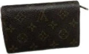 Louis Vuitton Pre-owned Wallets, female, Brown, Size: ONE SIZE Pre-owned Vintage Wallet
