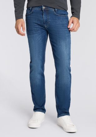 MAC Broeken Straight-Jeans MAC Arne, Herren, Gr. 31, L&auml;nge 32, blau (dunkelblau), Denim/Jeans, Obermaterial: 95% Baumwolle, 3% Elastomultiester, 2% Elasthan, gera
