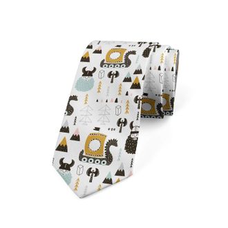 Generic Work Tie Nordic History MenS Necktie Formal Business Necktie Elegant Tie For Parties Prom Weddings