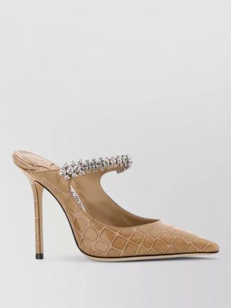 Jimmy Choo London lace up stiletto heel pointed toe sandals