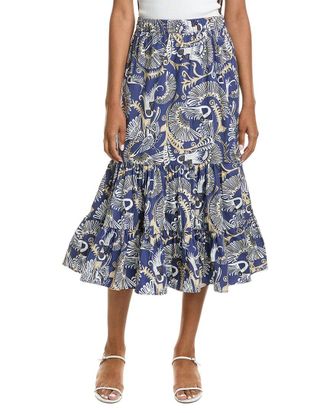 Sail to Sable Flounce Skirt