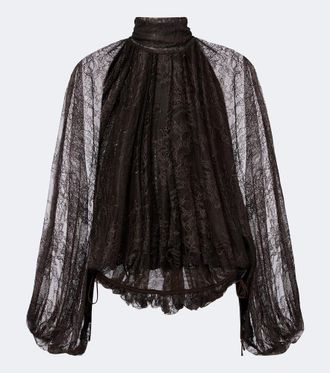 De La Vali Blusa Elunara de encaje