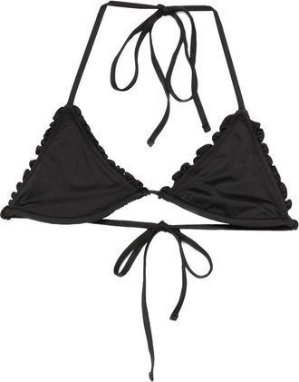 Frankies Bikinis Nick Ruffled Bikini Top