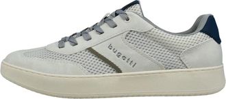Bugatti Schoenen, Heren, Wit, 45 EU, Fashion Sneakers