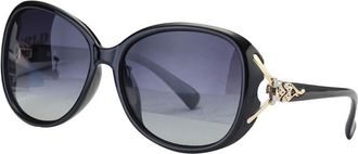 Generic Polarized Sunglasses for Ladies with UV Protection and Large Frame Design, Perfect for Shopping and Travel