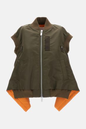 sacai Nylon Twill Gilet