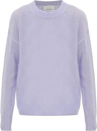 Lisa Yang Lova Cashmere Sweater - Dames - Cashmere truien - Paars - XS - Kasjmier - Truien & Vesten