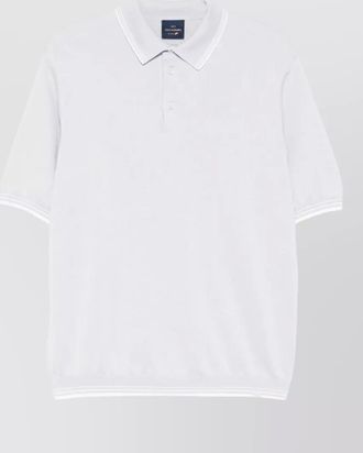Paul & Shark cotton short-sleeve polo shirt