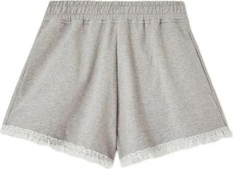 Ganni Short - Dames - Bermuda - Grijs - L - Korte Broeken