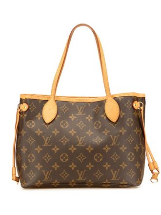 Louis Vuitton 2007 Monogram Neverfull PM tote bag - women - Canvas/Leather - One Size - Brown
