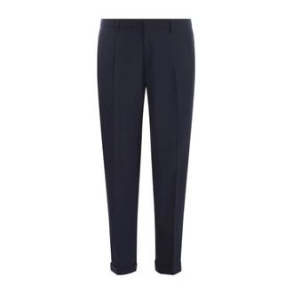BRIGLIA 1949 Broeken, Heren, Blauw, XS, Blauwe Broek Pantaloni