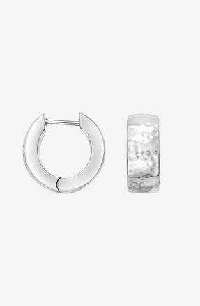 Dower & Hall Chubby Nomad Huggie Hoops in Sterling Silver at Nordstrom