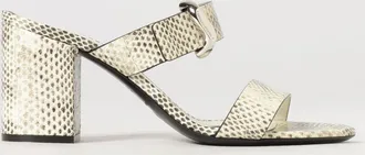 Emporio Armani Sandalo in pelle stampa pitone