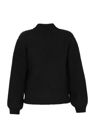 Dreimaster Dreimaster Jumper Dames zwart