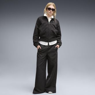 Puma Pantaloni Essentials Elevated Darling dal taglio morbido da donna, Accessori, Nero, XL