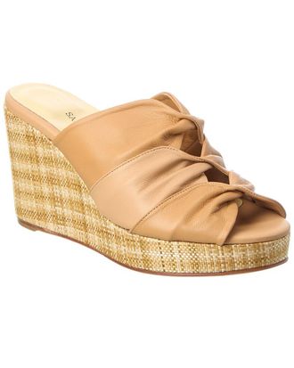 Sarah Flint Leather Wedge Sandal