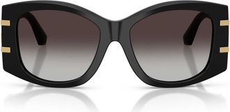 Dolce & Gabbana Sunglasses Dg4501 501/8 G Black/Gray Gradient Women