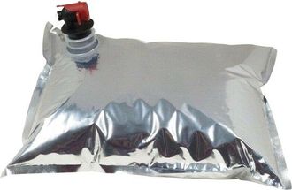 OEM Bolsas Dispensadoras De L&iacute;quidos (5 Unidades), Bolsa Dispensadora De Vino Port&aacute;til Para Bebidas Bag, In, Box Con Grifo De Mariposa, 5 Litros