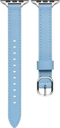 Posh Tech Carmen Leather Apple Watch Watchband in Ice Blue at Nordstrom