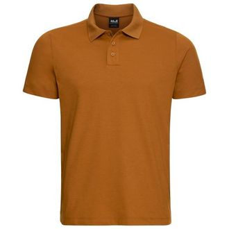 Jack Wolfskin Travel Polo Polo-Shirt f&uuml;r Herren | braun