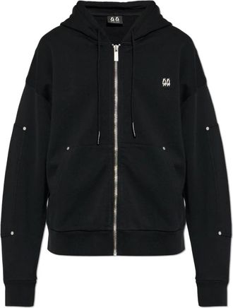 44 Label Group Hoodie - Heren - Vesten met rits - Zwart - XL - Katoen - Hoodies & sweatvesten
