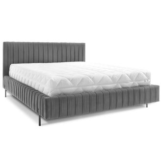Petits Meubles Cama canap&eacute; 180x200 con somier madera de pino gris