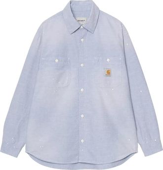 Carhartt Work in Progress Chest-pocket Logo-detail Shirt