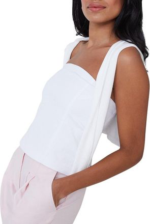 J.McLaughlin J. McLaughlin Dorota Linen-Blend Blouse