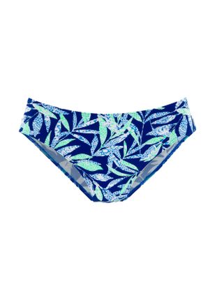 Vivance Bikini-Hose VIVANCE Jelly, Damen, Gr. 34, N-Gr, blau (blau bedruckt), Obermaterial: 80% Polyamid, 20% Elasthan. Futter: 100% Polyester, bedruckt, Bade