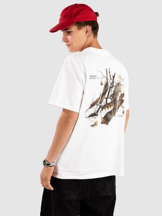 Carhartt Work in Progress Feather Progress Camiseta blanco