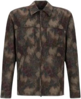 Herno Camouflage Print Jacket - Heren - Zomerjassen - Veelkleurig - L - Jassen