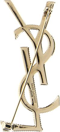 Saint Laurent Cassandre Belt Buckle - Gold