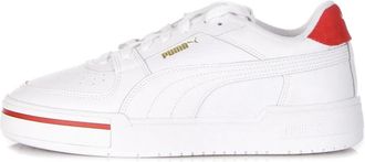 Puma Heritage Low Pro Sneaker Wit/Rood - Heren - Sneakers - Wit - 41 EU - Schoenen