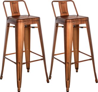Clp Clp - Set 2x Taburetes Mason Cobre